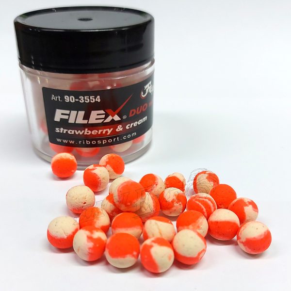 Filex Duo Wafters Strawberry & Cream