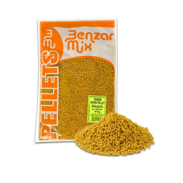 Micro Pellet Buterna kiselina Benzar Mix micro pellet sa aromom butirne kiseline specijalno napravljeni za pecanje jezerskih riba velicine 1.5mm