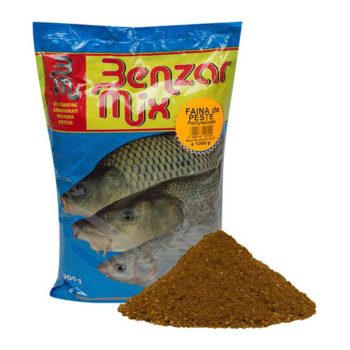 Benzar Mix Skobalj (krvno brašno) je prihrana za pecanje skobalja na rekama sa velikim procentom kvrnog brašna proteinima. Idealna za hladniju vodu.