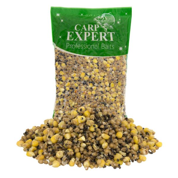 Spremljen Spod Mix 2 Carp Expert je spod mix čiji su glavni sastojci kukuruz, psenica, konolja i tigorv orah. Ovakav spod privlaci ribu na hranje mesto.