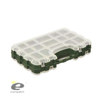 Energo Team Plastic Box 379 plastična kutija za odlaganje svog ribolovackog pribora. Idealna za feeder ribolov i za feeder hranilice. Dimenzije 38 x 25 x 7cm.