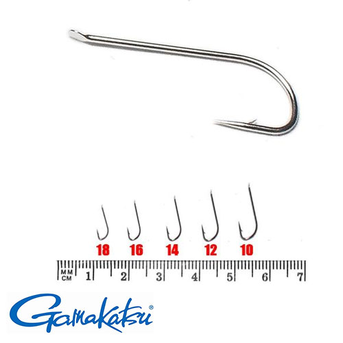 Gamakatsu Udice 1050N udica za pecanje koja ima dugacak vrat i mali luk. Idealna je za pecanje bele ribe kao sto su deverika, bodorika feeder tehnikom.