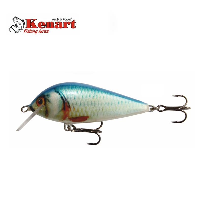 Kenart Bass 7 NRB F Kenart Bass 7 NRB F je specijalizovan plivajuci vobler za štuku. Ima agresivan rad i može se daleko bacati. Težak je 12gr i dugačak 7 cm.