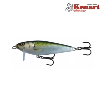 Kenart Flash 6 je savrsen vobler, za pecanje bucova na velikim i malim rekama. Tezak je 10g a dugacak 6cm sto mu omogucava savrsenu imitaciju kedera.