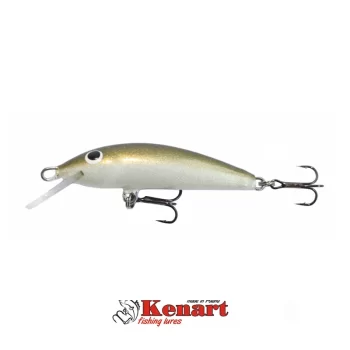 Kenart Spike 5 je tanak i lagan plivajcu vobler namenjen je za pecanje pastrmku na rekama i jezererima. Tezak je 3gr a dugacak 5 cm.