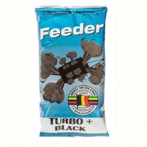 VDE Feeder Turbo + Black je prihrana za pecanje koja se može koristi tokom cele godine. Feeder serija prihrane, crne boje i srednje granulacije. Pakovanje 1kg
