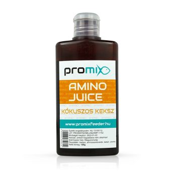 Amino Juce Promix Kokos je sok od amino kislena i melase koji se može mešati sa hranom, sipati u peleti i direktno na hranilicu. Obogačen betainom.