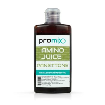 Amino Juce Promix Panettone je sok od amino kiseline i melase koji se može mešati sa hranom, sipati u peleti i direktno na hranilicu. Obogačen betainom.