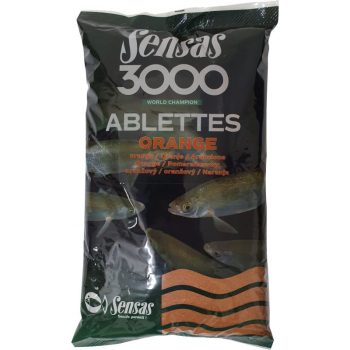 Sensas 3000 Ablettes Orange je je jedna od najboljih prihrana za pecanje sitne ribe-kedera fine granulacije koja u dodiru sa vodom formira oblak ili maglu