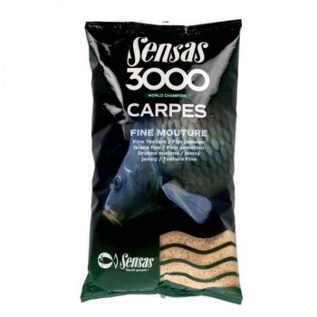Sensas 3000 Carpes Fine namenjena je za pecanje sarana i deverike, proteinski bogata prihrana Izrazito lepljivost je cini odlicnom i za feeder ribolov cirpinida