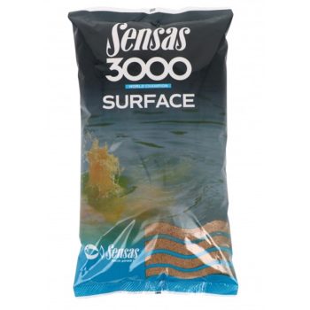 Sensas 3000 Surface je prihrana za ribolov namenjena za pecanje kedera na povrsini i u srednjem delu. Izrazito je fine granulacije tako da formira oblak-maglu