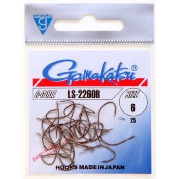 Gamakatsu Udice LS-2260B je izrazito jaka udica napravljena od tanke žice sa nesto sirim i specificno zakrivljenim lukom. Obezbedjuje savrseno kacenje ribe.
