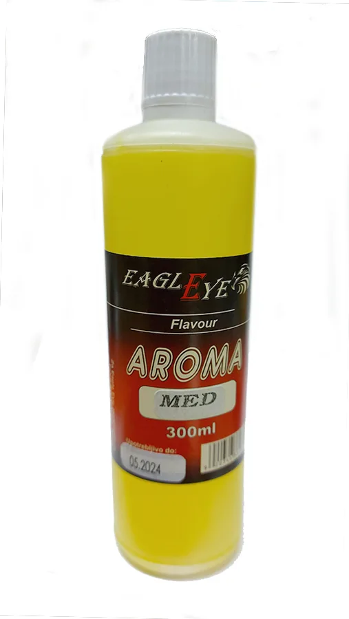 Aroma Meda Eagle Eye ima za cilj da privuce ribe koje prefereiraju slatke ukuse kao sto su sarana, babuska deverika i druge. Moze se koristiti tokom cele godine