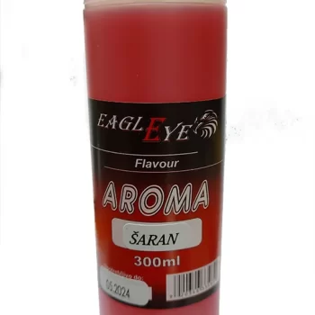 Aroma za sarana Eagle Eye je specijalna vocna aroma koja ima za cilj da privuce sarana. Sa ovom aromom mozete pripremati spod mix i partikle. 300ml.