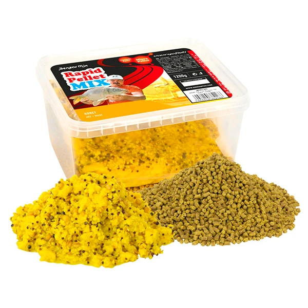 Benzar Rapid Pellet Mix Honey Benzar Rapid Pellet Mix Honey – mikropeleti i pasta sa aromom meda za ribolov