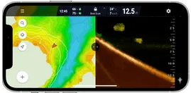 Prikaz vegetacije, ribe, strukture i tvrdoće dna uz informacije o dubini i temperaturi vode